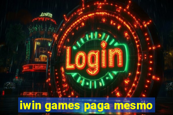 iwin games paga mesmo
